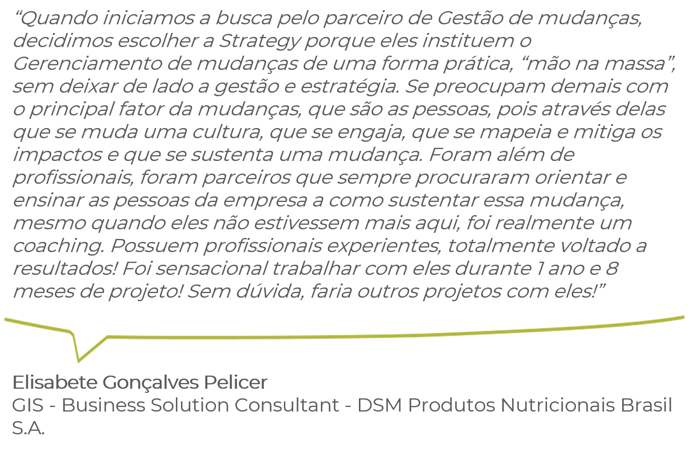 Elisabete Gonçalves Pelicer  GIS | Business Solution Consultant | DSM Produtos Nutricionais Brasil S.A.